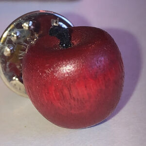 Red Apple Pin Tie Tack Lapel Pin Brooch